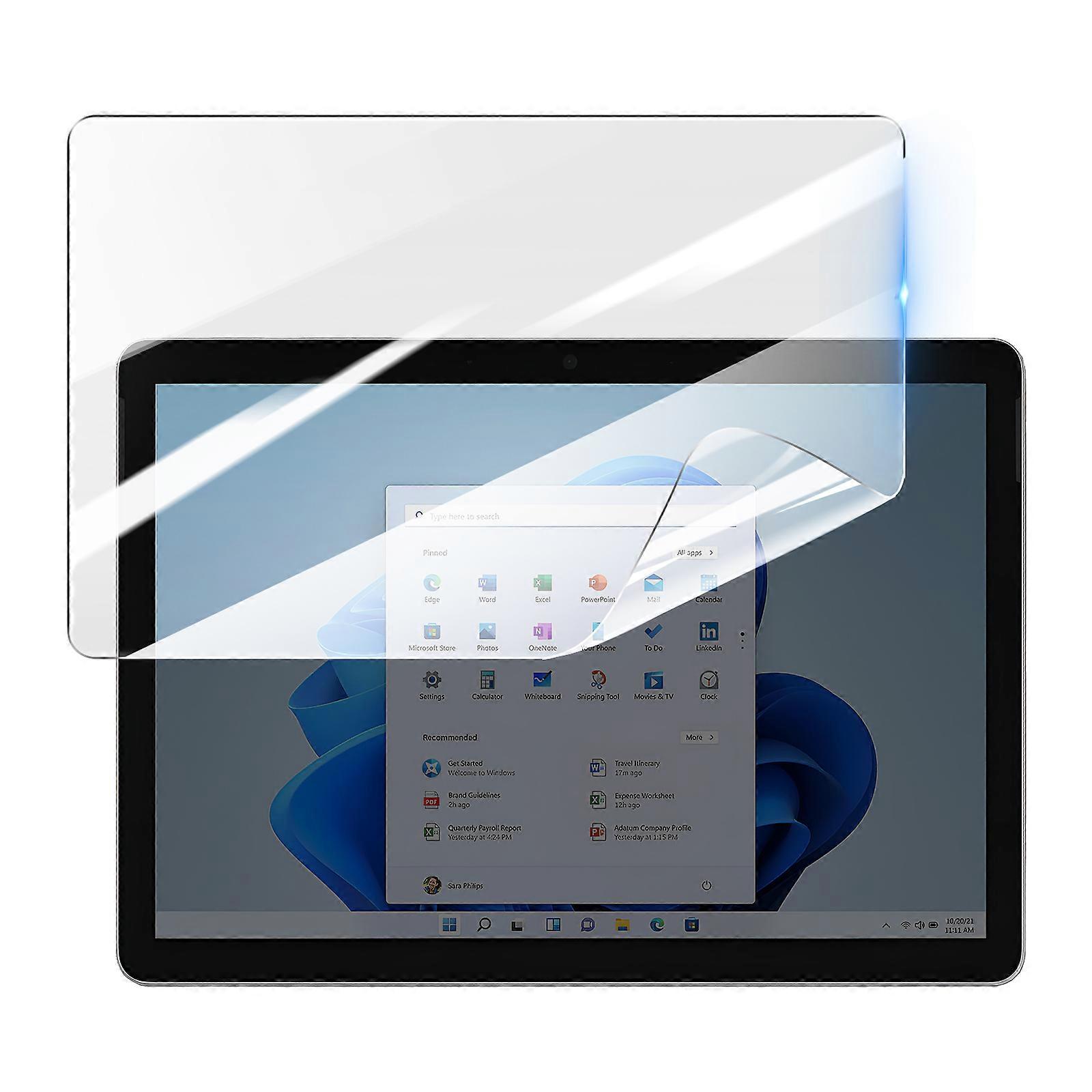 Shockproof Hydrogel Screen Protector for Microsoft Surface Go 3, Transparent