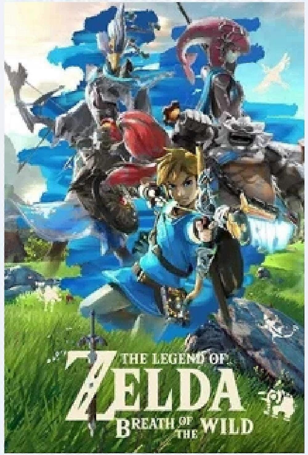 ゼルダの伝説人気のジグソーパズル300/500/1000ピースゲーム大人の木製パズルティーン放課後ストレス解消おもちゃゲーム