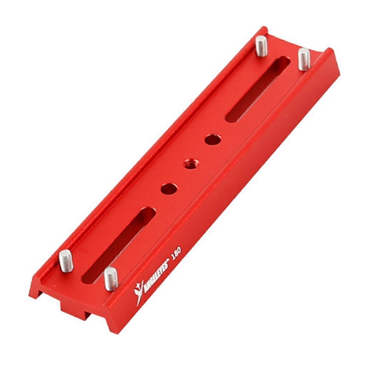 ANGELEYES 4ネジポジショニングダブテールプレートレッド