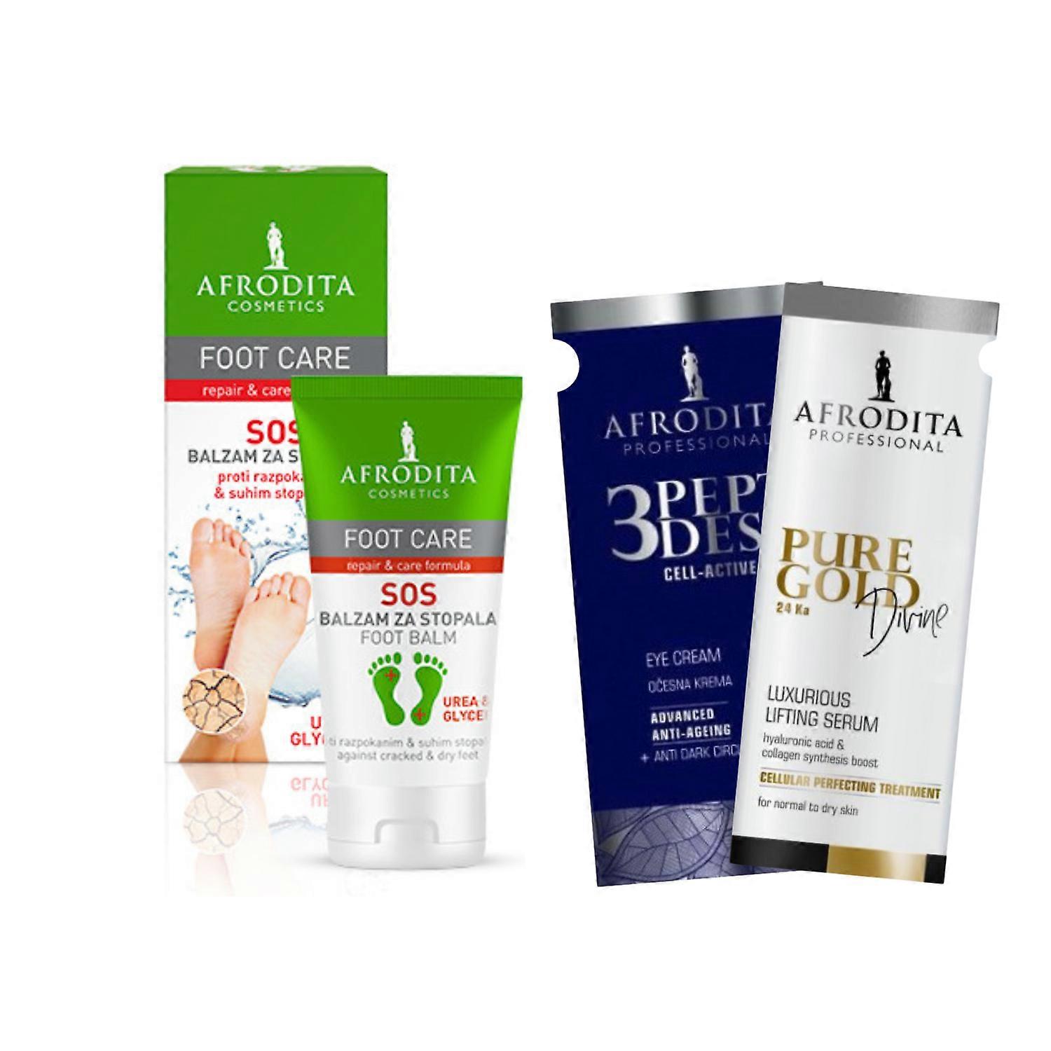 Afrodita Foot Care SOS Foot Balm + 2 Samples