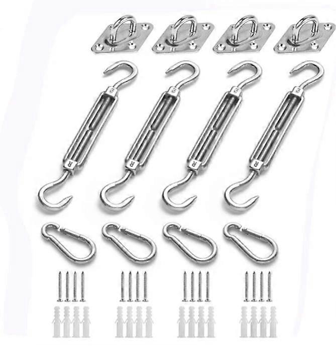 Sunshade sail fixing kit