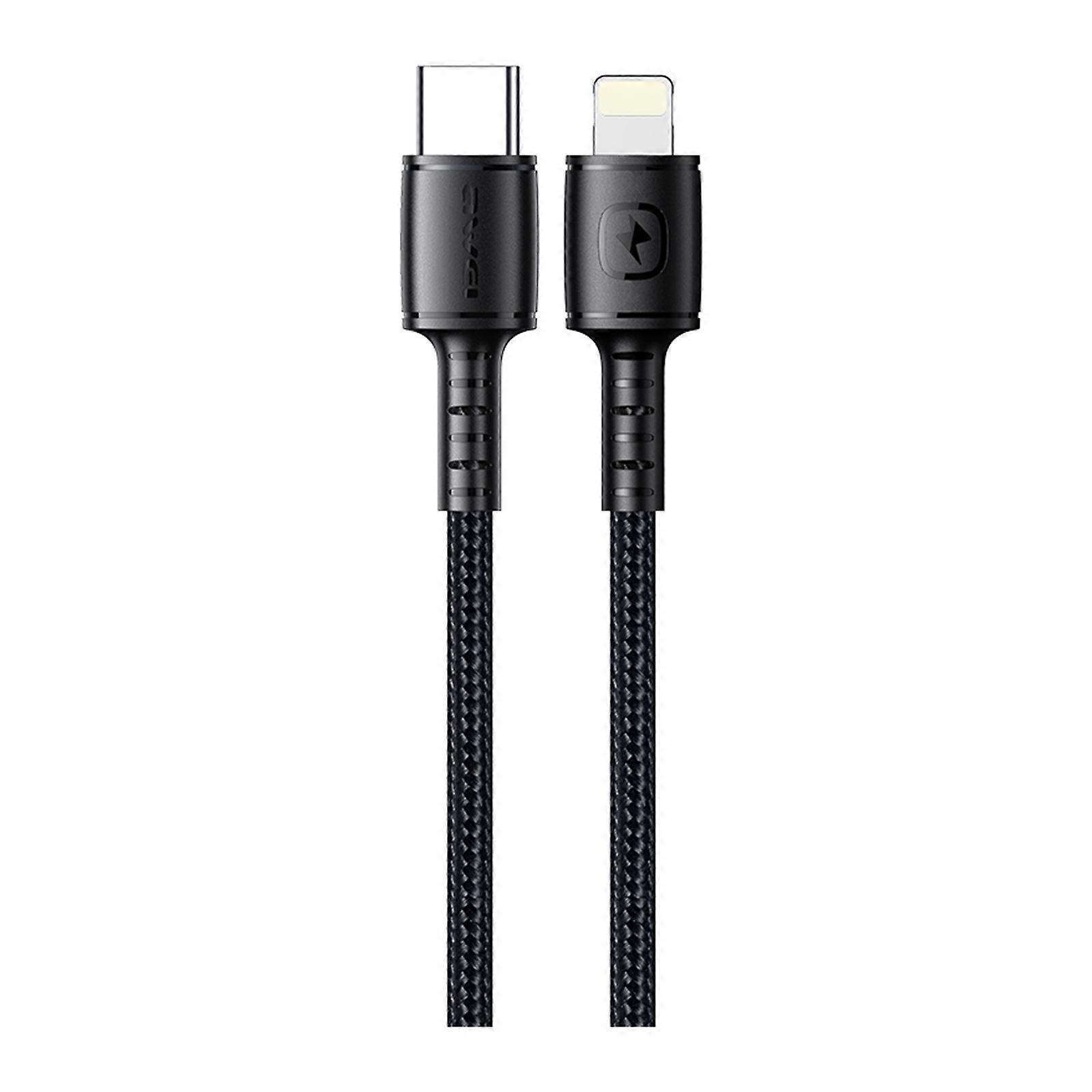 awei CL-118L 20W Type-C / USB-C to 8 Pin Fast Charging Data Cable, Length: 1m