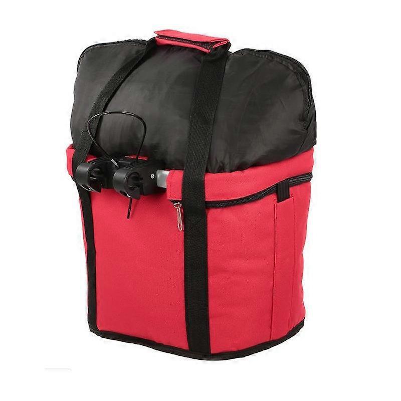 Foldable Bicycle Front Bag Electric Car Basket Pet Basket