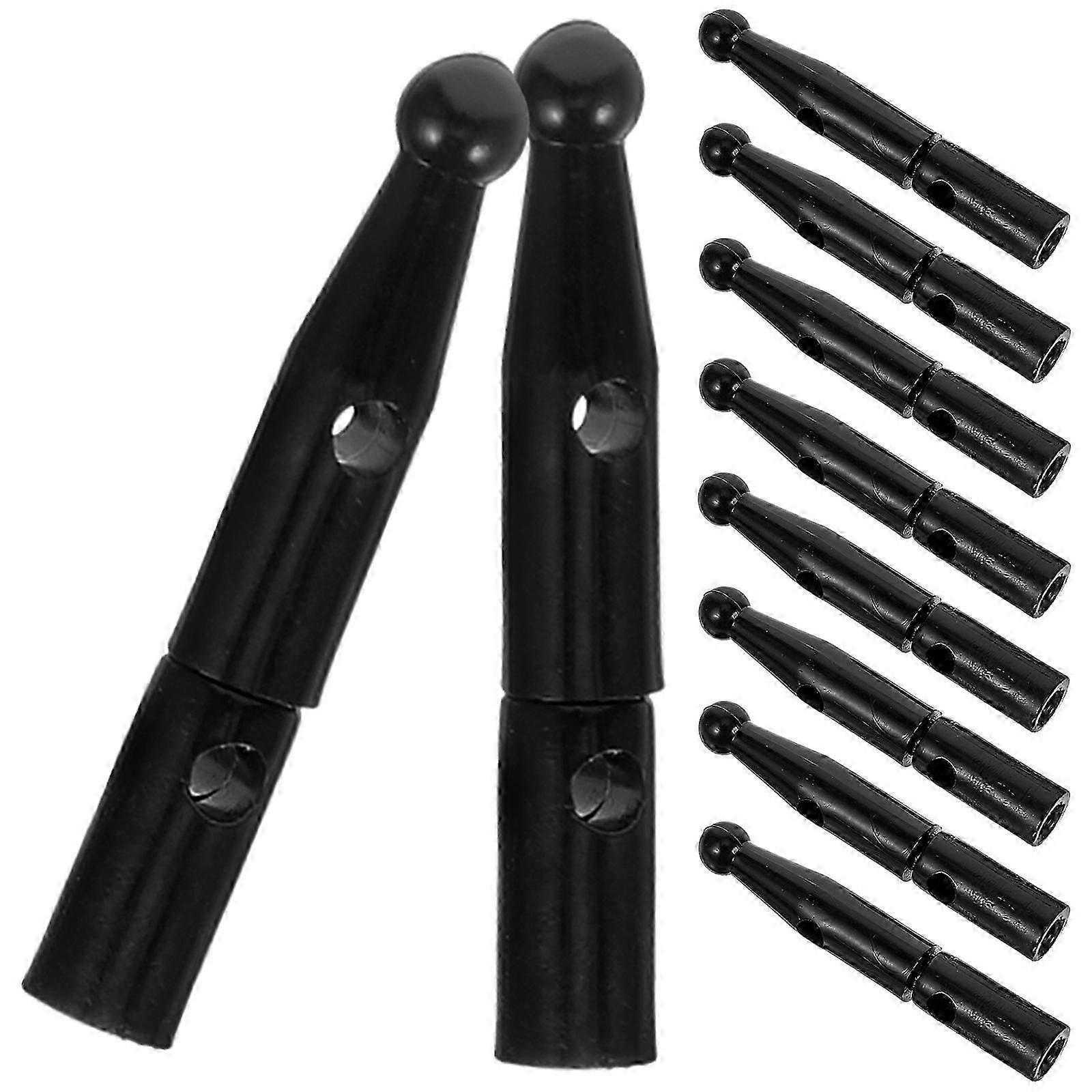 Umbrella Tail Beads 10pcs Plastic Replacement Covers for Folding Umbrellas