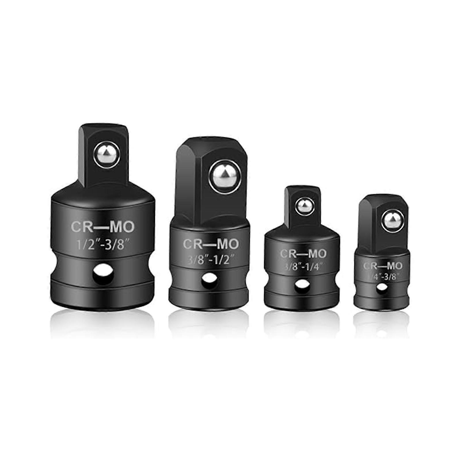 Socket Adapter Set for Ratchets Chrome-Molybdenum Steel with  Hardness