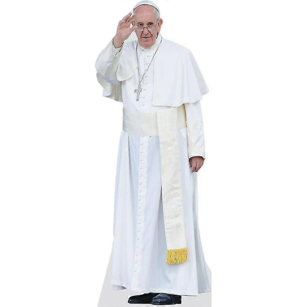 Pope Francis Cardboard Cutout (lifesize OR mini size). Standee. Stand Up.