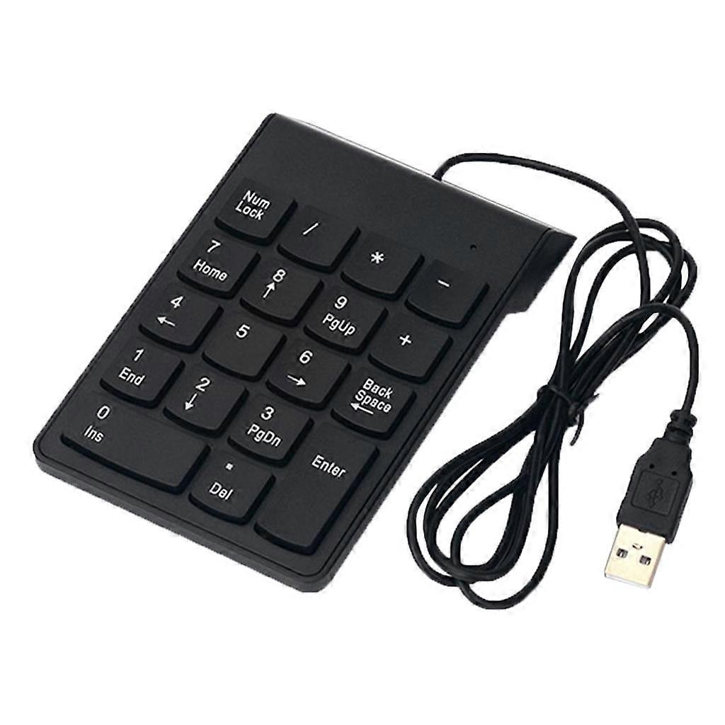 Numeric Keypad, USB Number Pad - Portable Wired Mini USB Keyboard, Financial