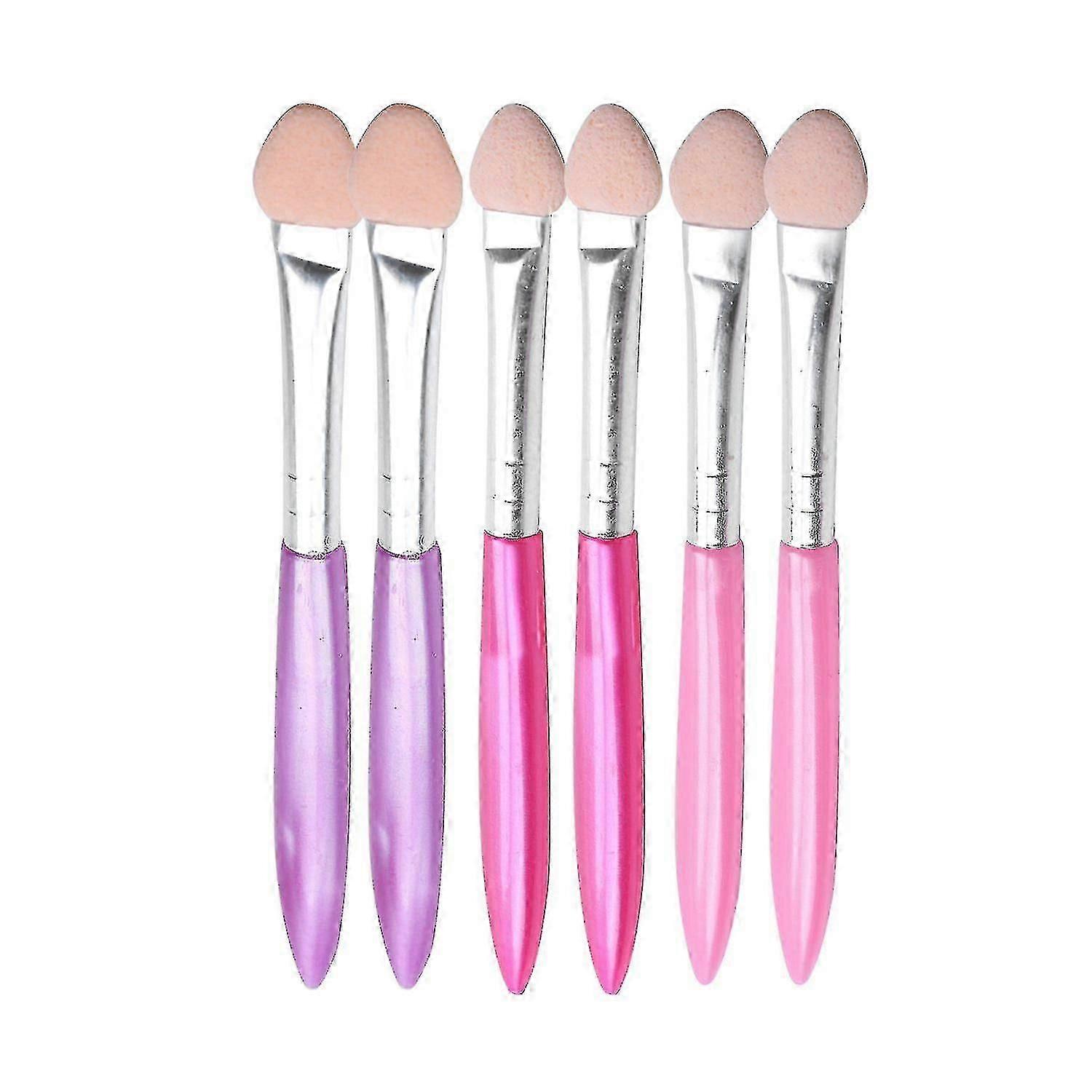 6 pieces One End Foam Tip Applicators Eyeshadow Brush