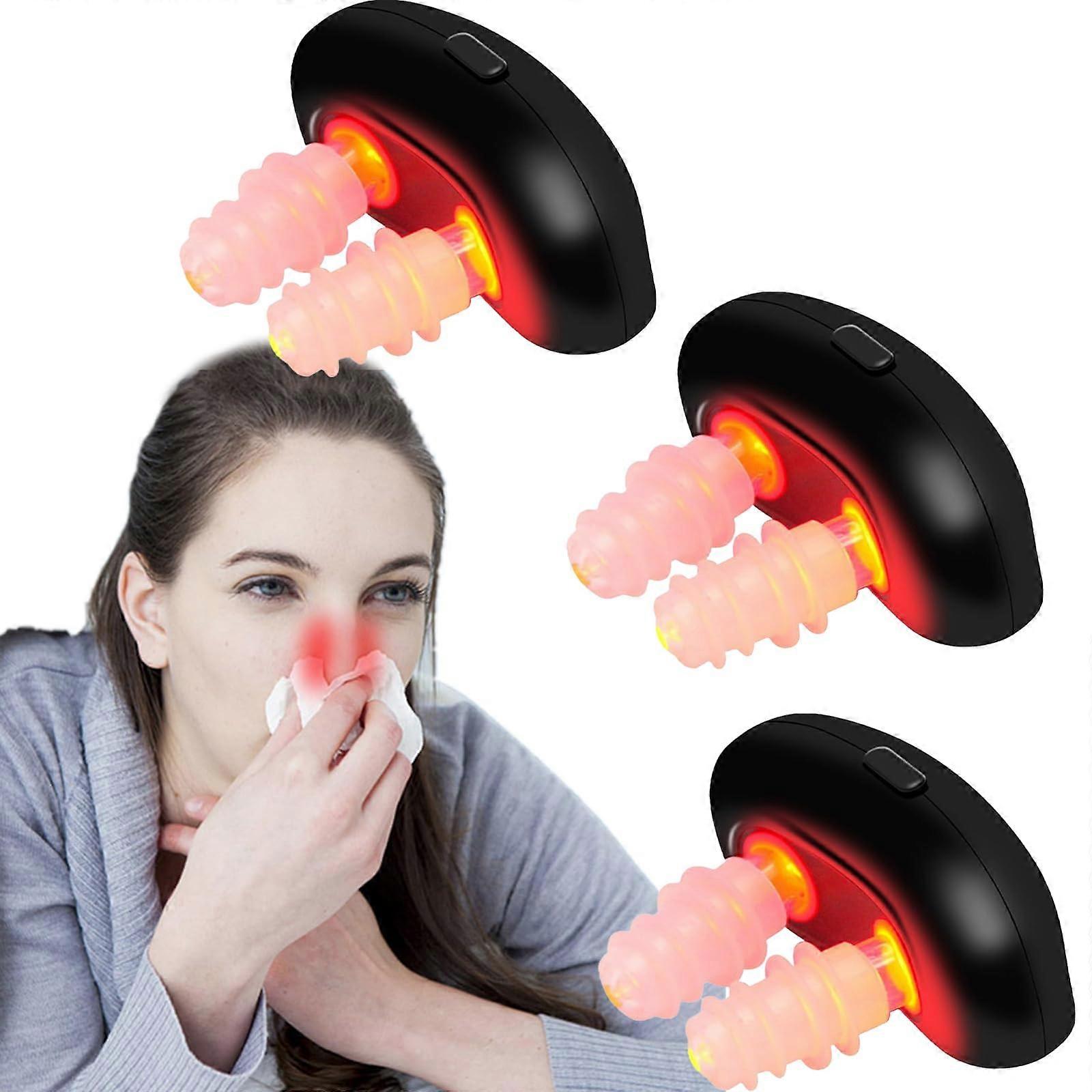 2025 Red Light Nasal Therapy Device for Sinuses, Colds Relief, Red Light Treatment for Nose, Effective Nasal Health