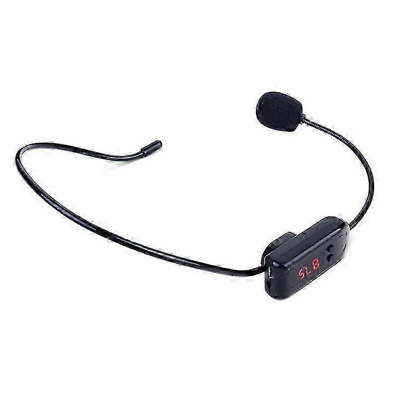 Portable FM Wireless Microphone Headset for Tour Guide Lectures