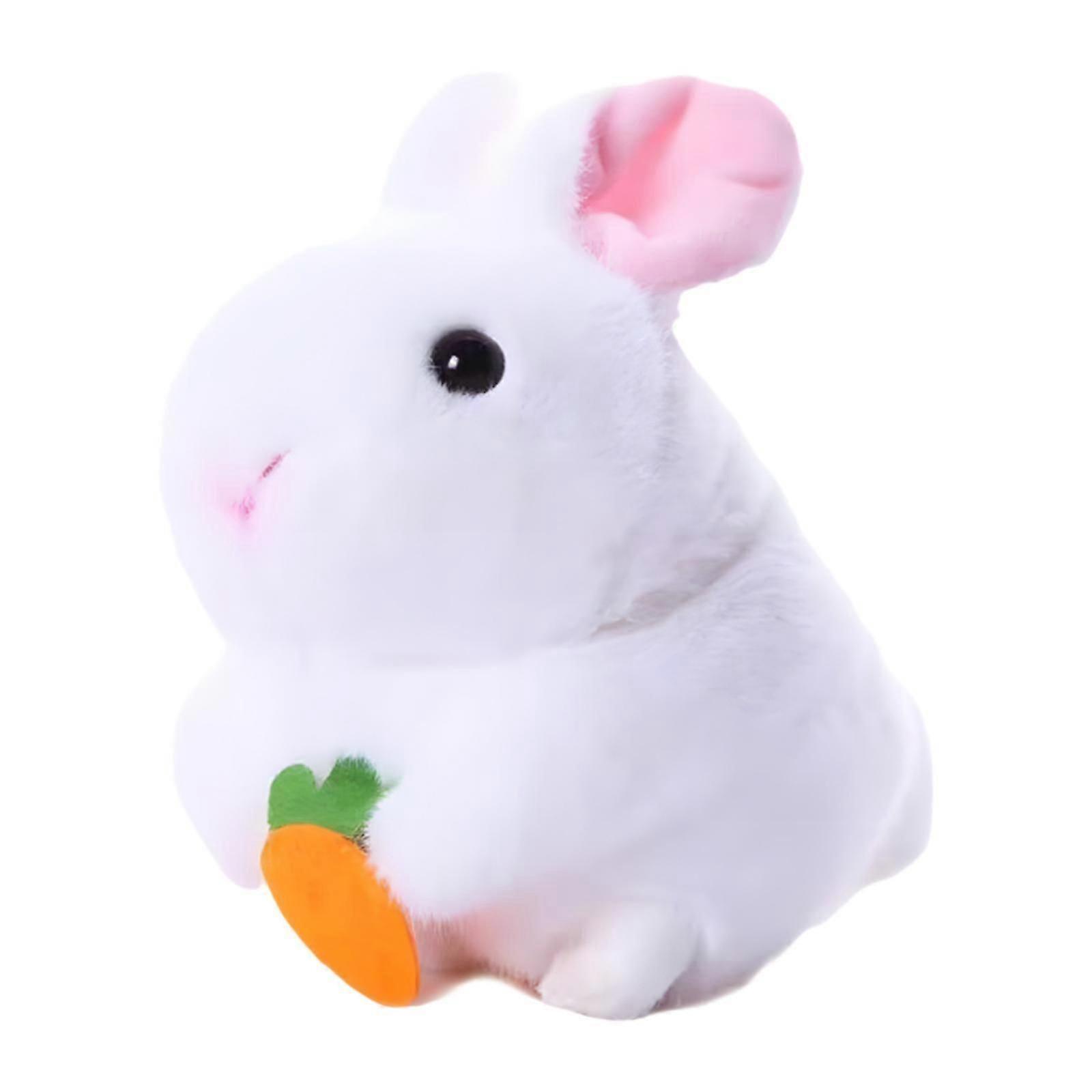 Wagging Tail Rotating Interactive Plush Toy, Cartoon Plush Animal, Comfortable Cute Decorative Toy Soft Home Decor