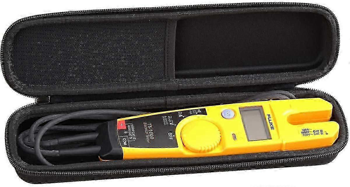 תיק נשיאה קשיח עבור Fluke T5-1000 / T6-1000 / T6-600 / Fluke T5600 בודק זרם והמשכיות מתח חשמלי בר מזל