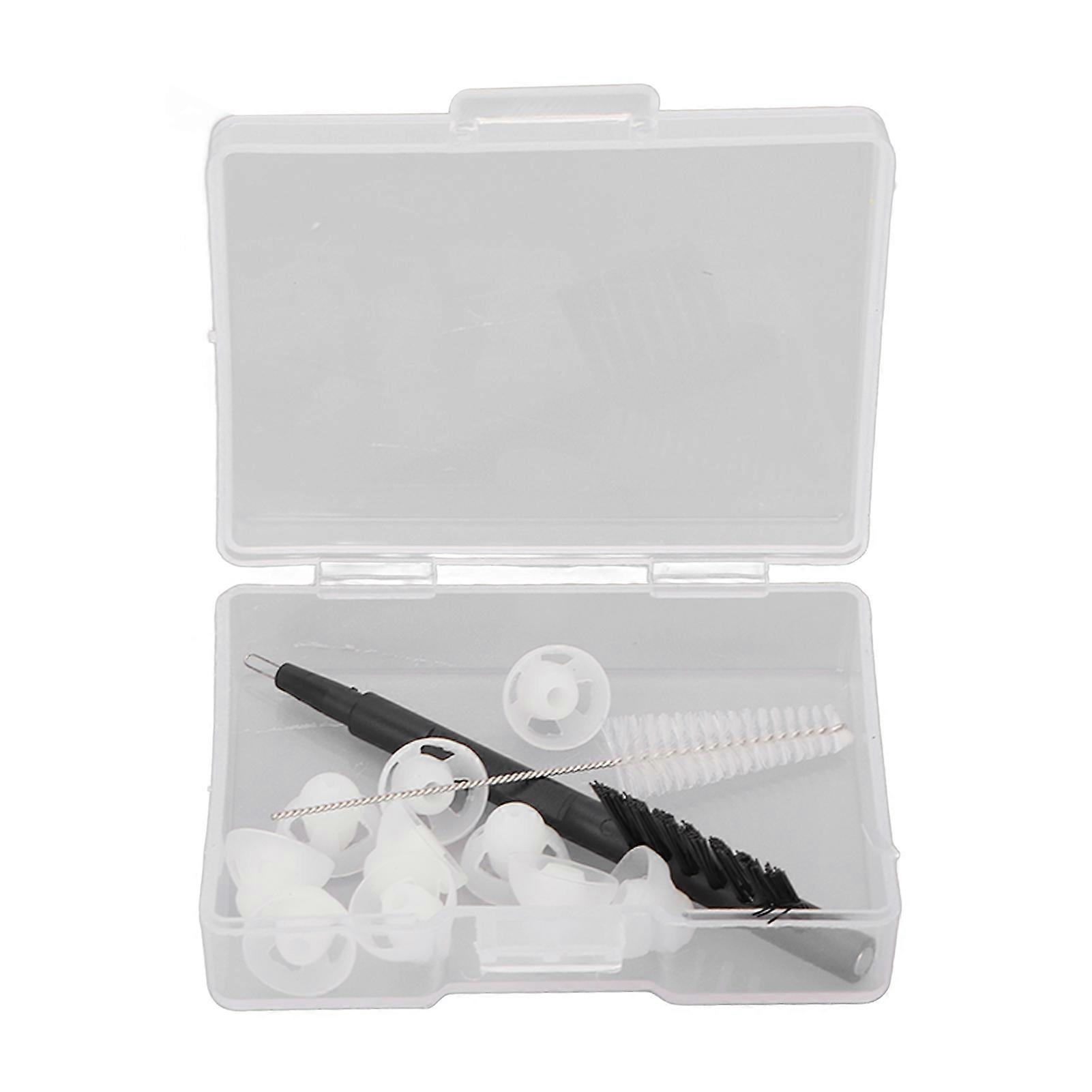 Open Domes Soft Lightweight Single Layer Replaceable Hearing Amplifier Cleaning Tools with Brushes