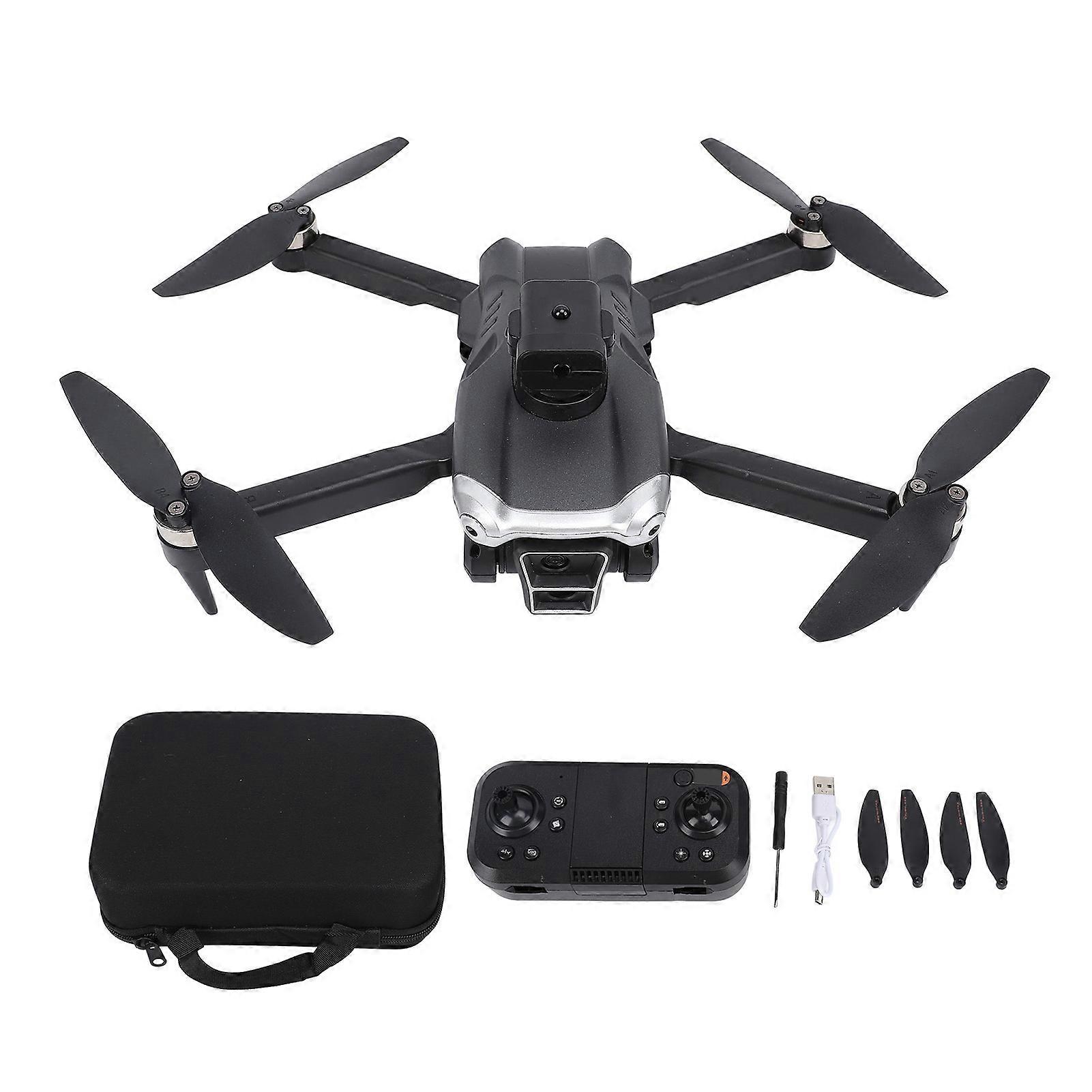 High-Precision Foldable Drone HD Camera Obstacle Avoidance Optical Flow Positioning Brushless Motor 4-Axis Quadcopter with Remote Control Accessories 