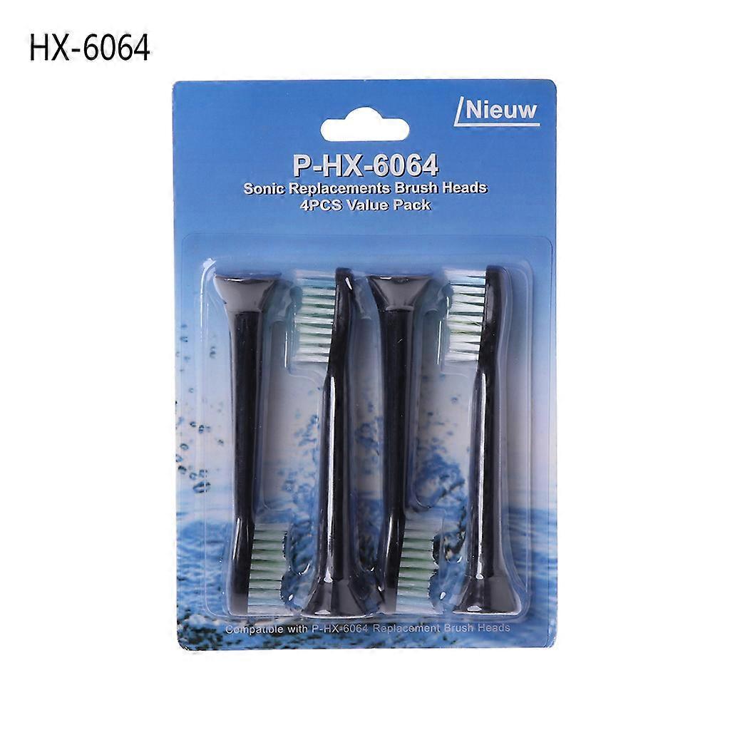 4Pcs HX-6064 Electric Toothbrush Heads Replacement for Brushes