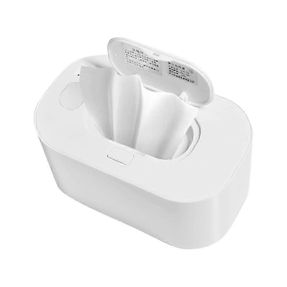 Baby Wipe Warmer Μεγάλης Χωρητικότητας USB Powered Wet Wipes Warmer με Θέρμανση Σταθερής Θερμοκρασίας - Λευκό