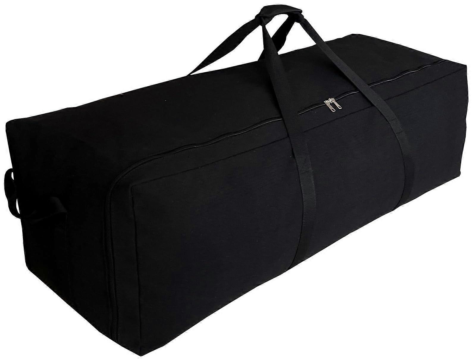 Extra Large Canvas Duffle Bag for Camping, Sports Equipment Storage, Travel Organizer, Durable and Lightweight Design