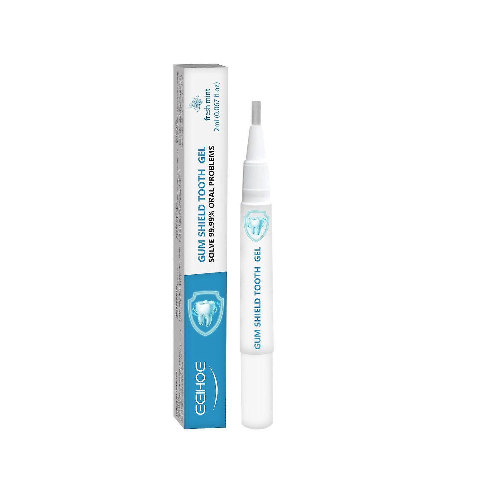3PC Gum Oral Gel Pen καθαρίζει τα ούλα, αφαιρεί τους κίτρινους λεκέδες δοντιών, φρεσκάρει την αναπνοή,