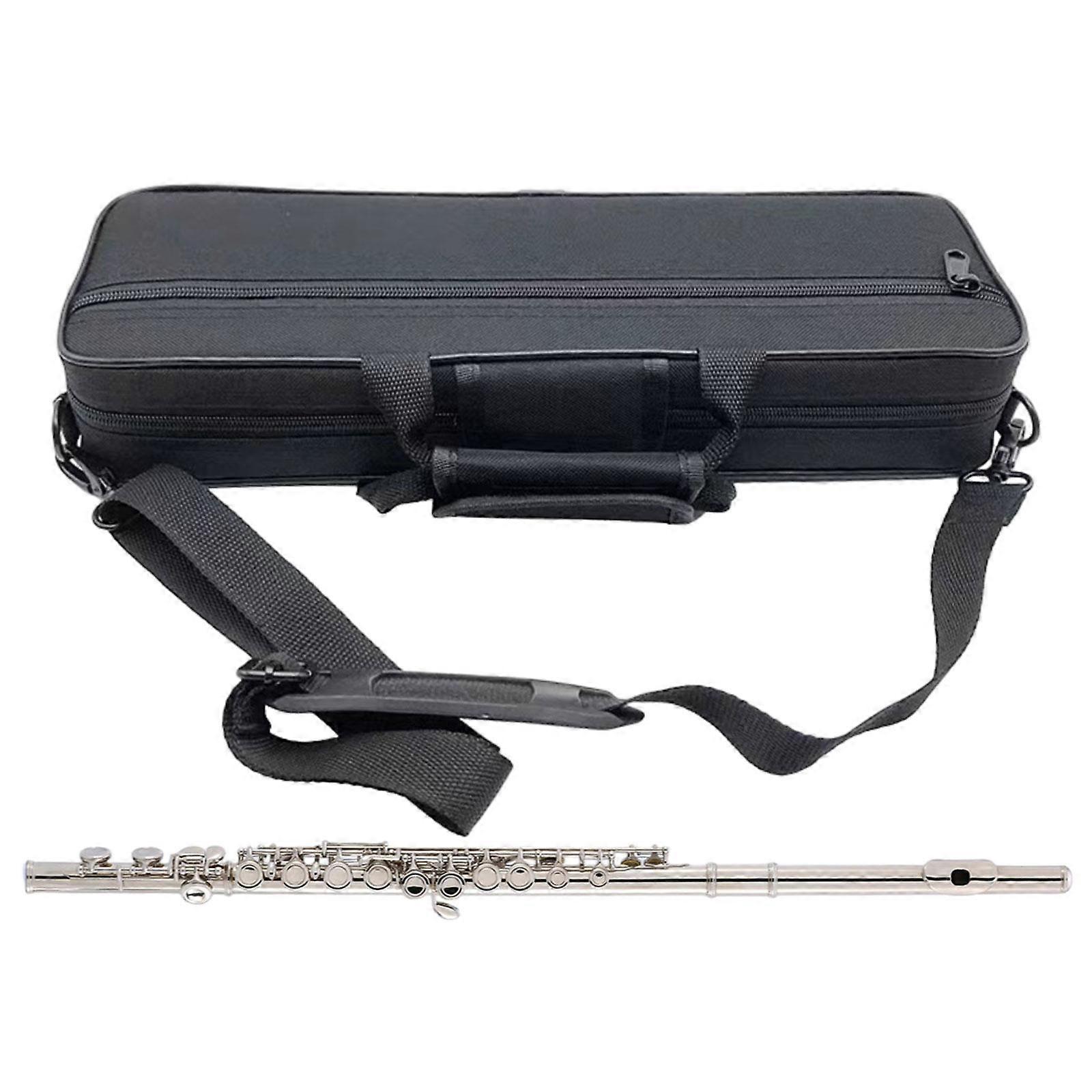 16 Hole Flute with Carrying Case Woodwind Instrument for Beginners Kids