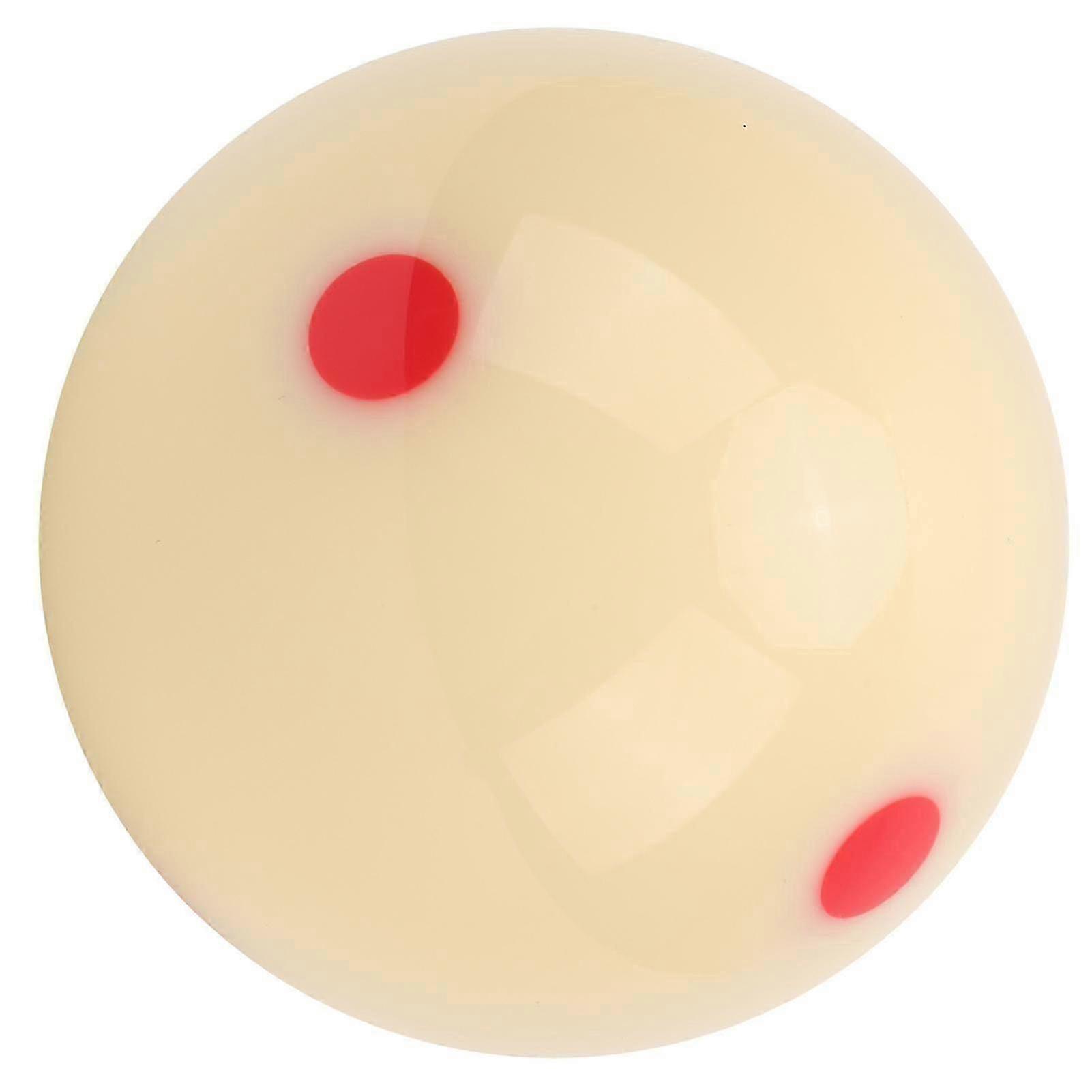 1pc Standard 52.5mm Resin Billiard Snooker Redpoint Cue Ball for Practice and Training in Pool Games