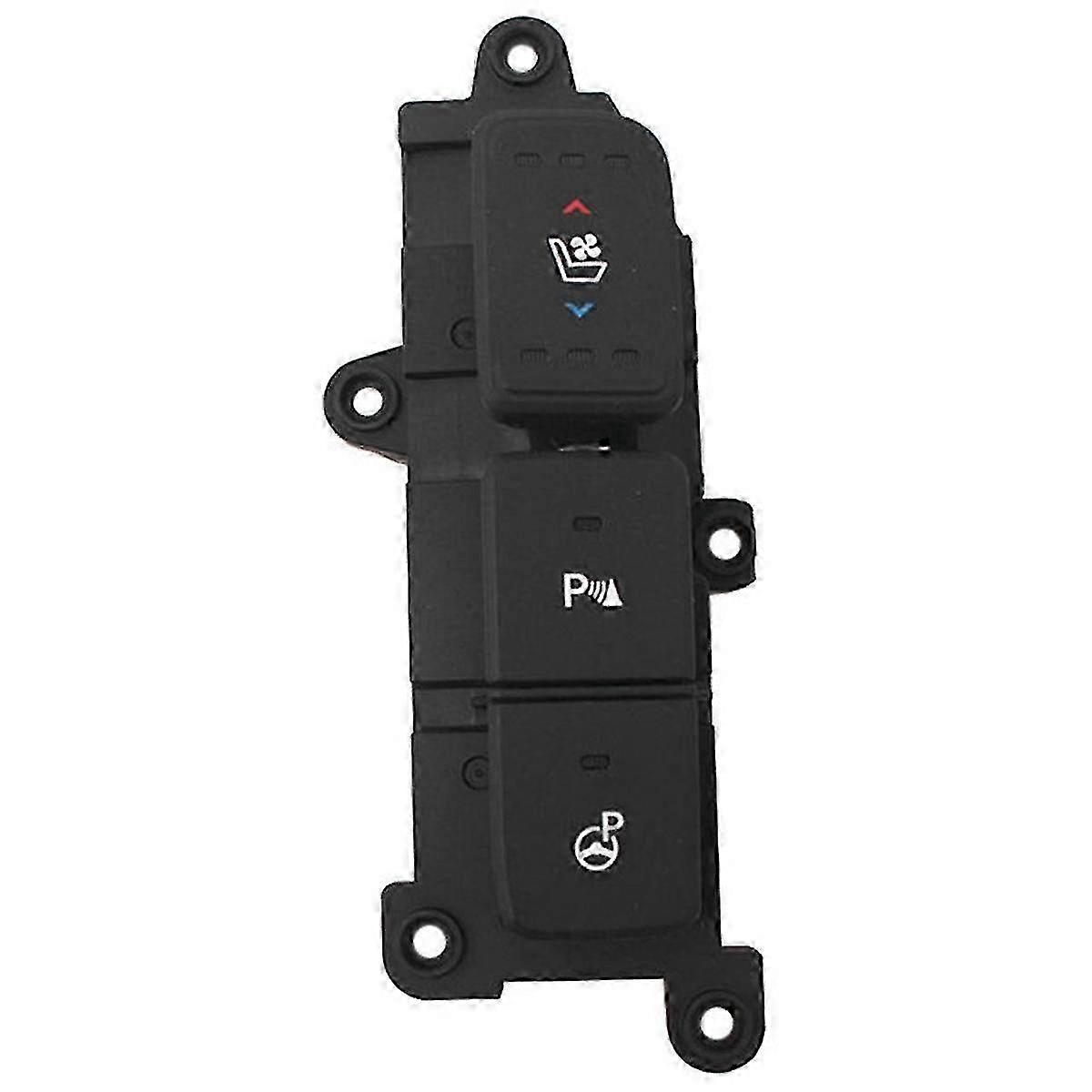 Right Indicator Switch with E-Handbrake & Seat Heating/Ventilation - Black