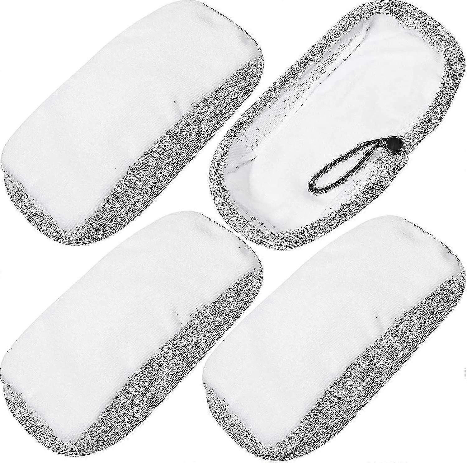 SPARES2GO 4 Panni In Cotone Per Pulitore A Vapore Morphy Richards 720020 720021 720502, Lavabili E Riutilizzabili - 5