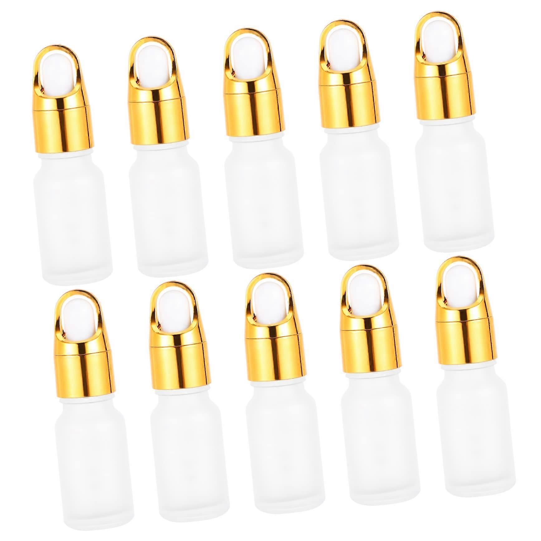 Glass Dropper Bottle Set 10ml, Leakproof Essential Oil Bottles for Aromatherapy and DIY Projects