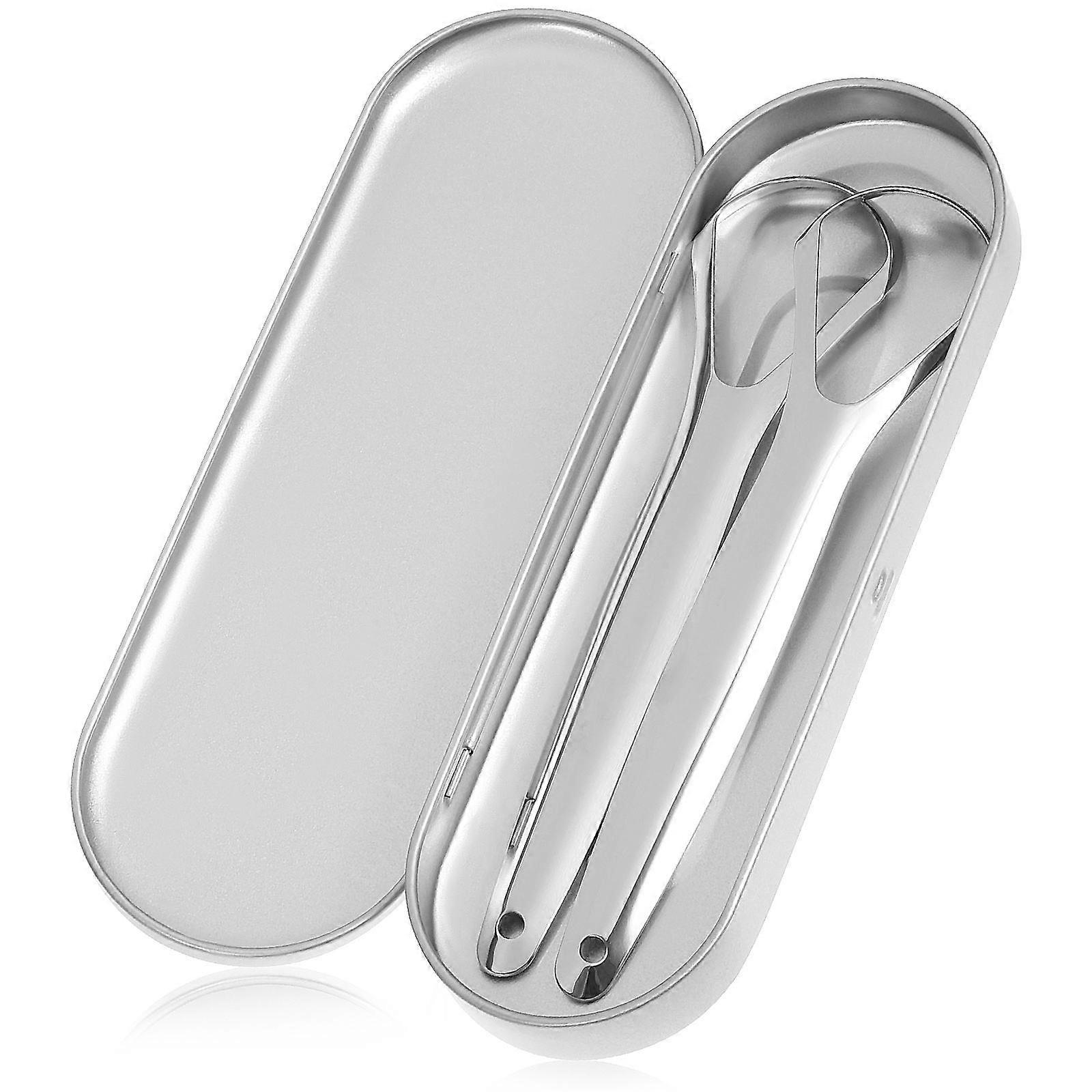 Tongue Scaper Device, Supports Routine, Lightweight Construction