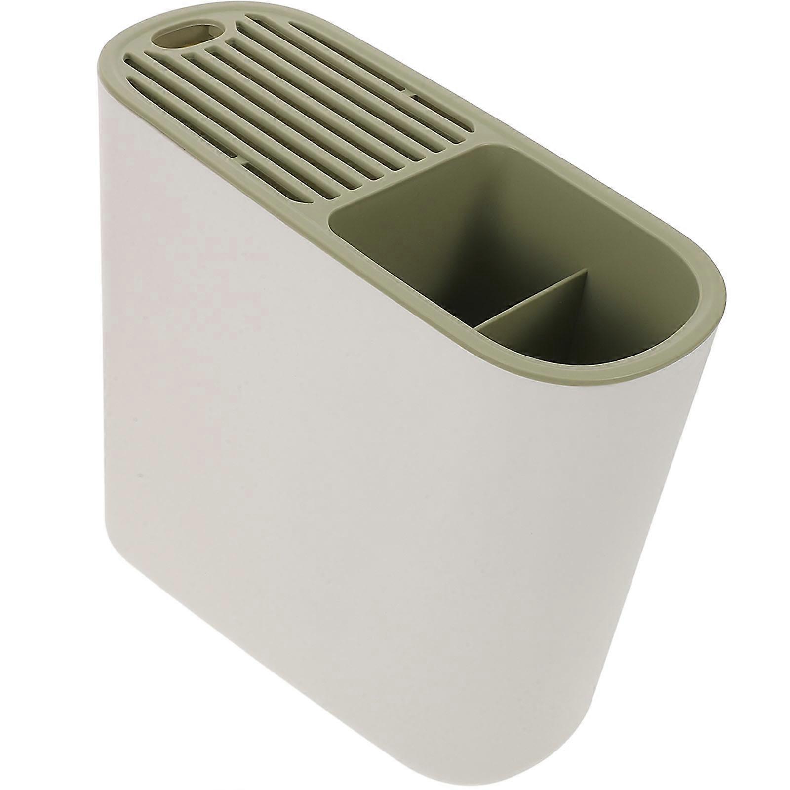 1pc Lightweight Cutlery Holder Multipurpose Kitchen Organizer Rack Random Color