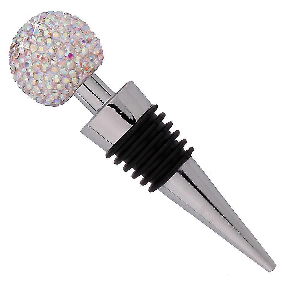 Bling Strass Proppar Zink Alloy Plug Lufttät Tätning Party Använd Färgglada 9,2x2,5x2,5cm 1st