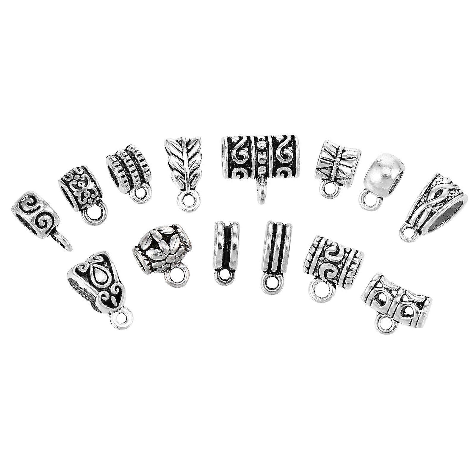 Chic DIY Pendants for Jewelry Making 120Pcs Alloy Assorted Color Creative Design with