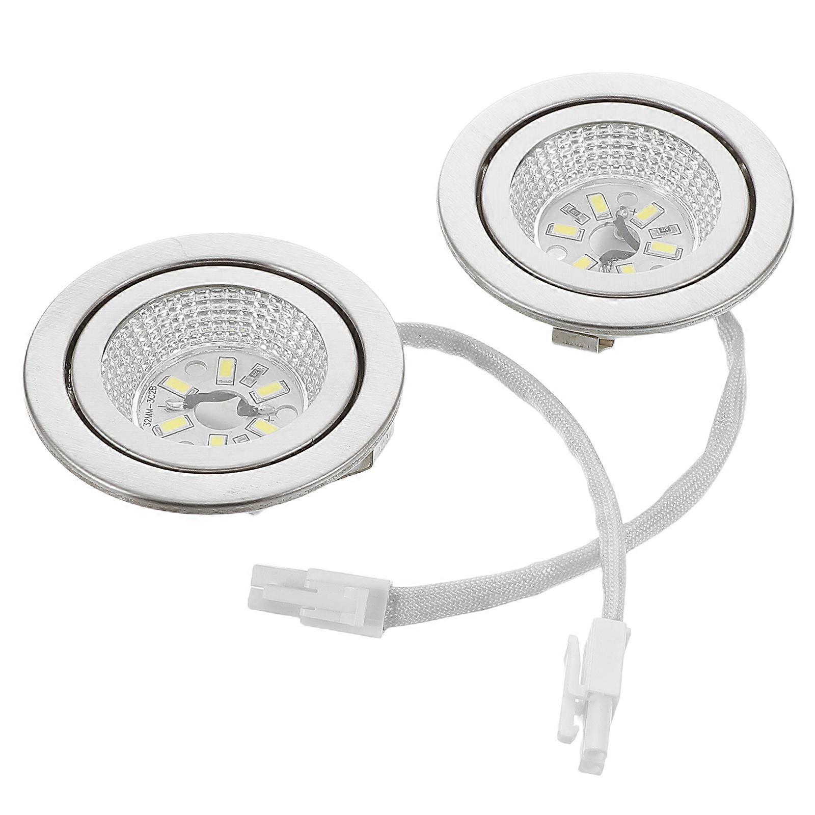 White Cabinet Light Home Decor And Reliable 2Pcs