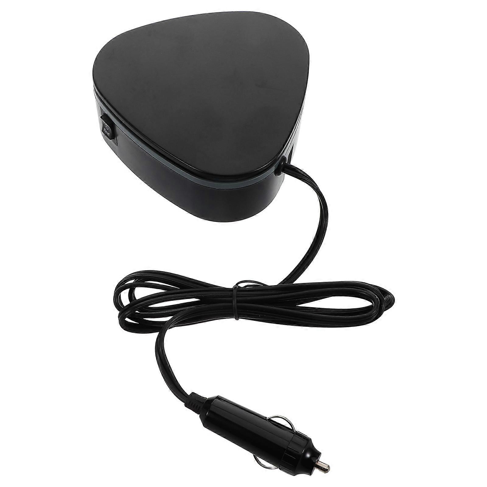Vehicle Electric Heater And Defroster Portable Car Auto Heater Defogging Year-Round Use ABS 12.00X12.00X5.00CM 1Pcs