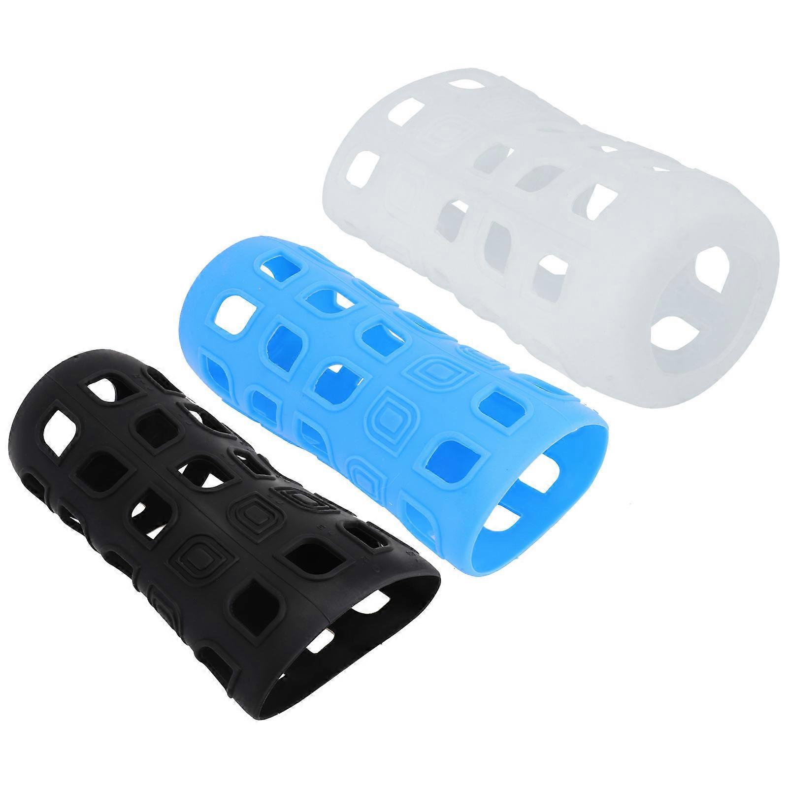 Θήκες για μπουκάλια νερού από σιλικόνη, πολυλειτουργικό κάλυμμα ποτηριού για αθλητικά πλήθη, 3 τεμάχια