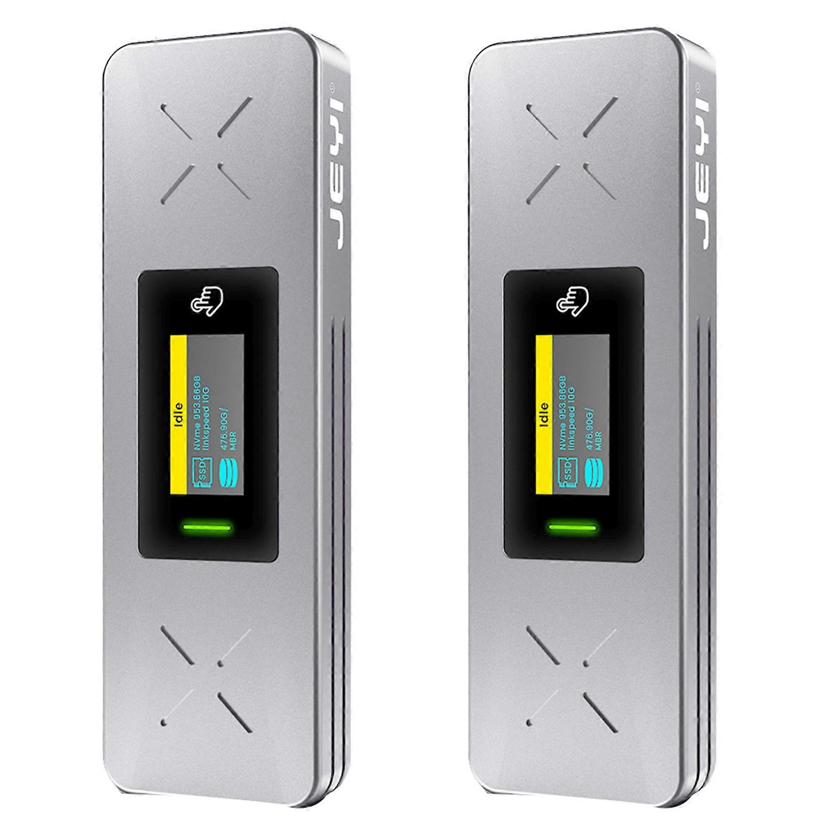 I9X Smart M.2 NVMe / SATA SSD Enclosure, USB 3.2 Gen 2 10Gbps