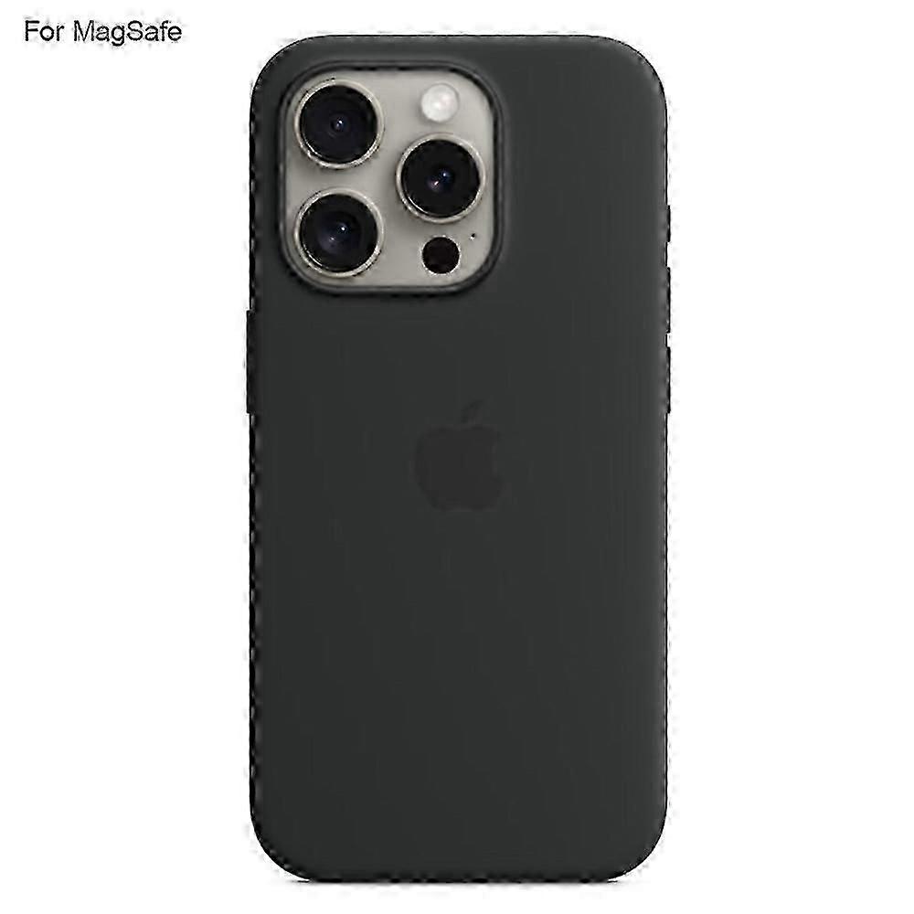 For iPhone 15 Pro Case with MagSafe - Liquid Silicone Protective Cover