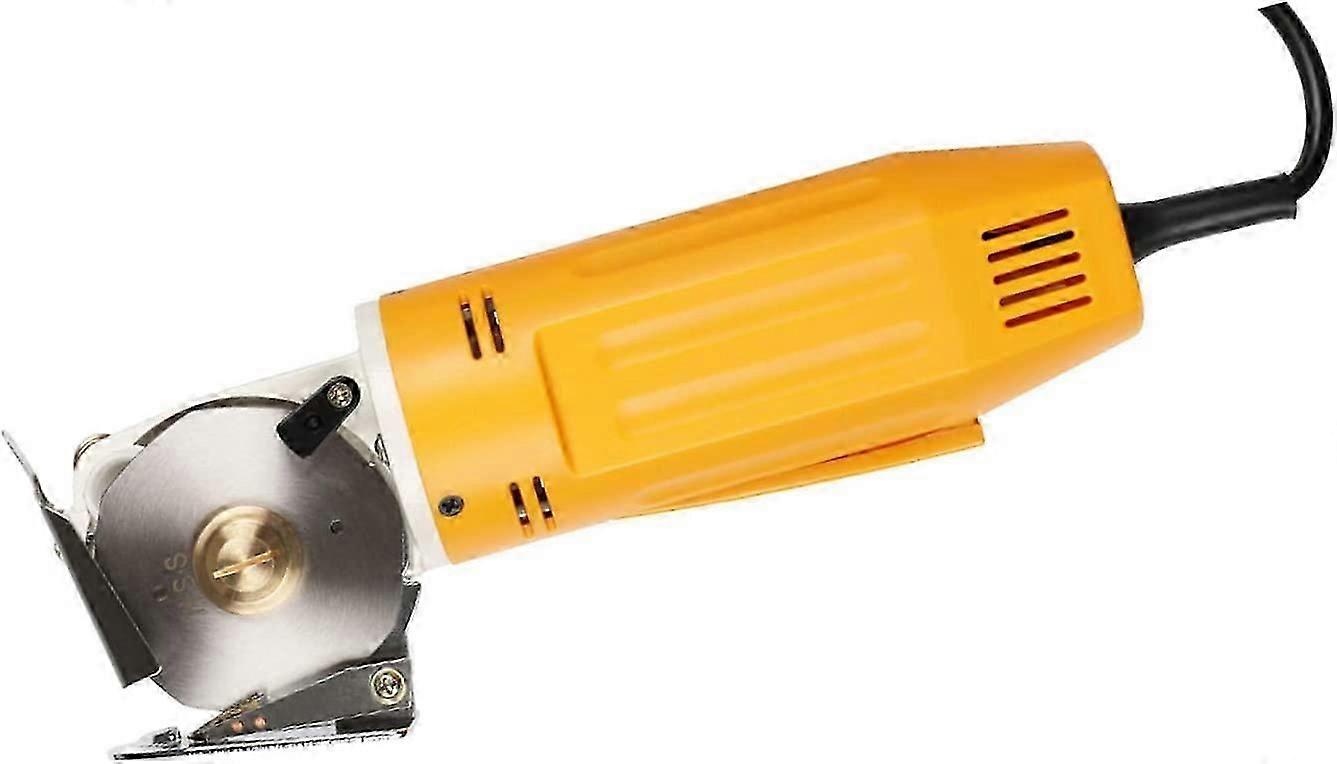 Electric Rotary Fabric Cutter with 70mm Rotary Blade Hand-Held Fabric Cutting Machine Electric Scissors for Cutting Multi-Layer Fabric and Leather,Car