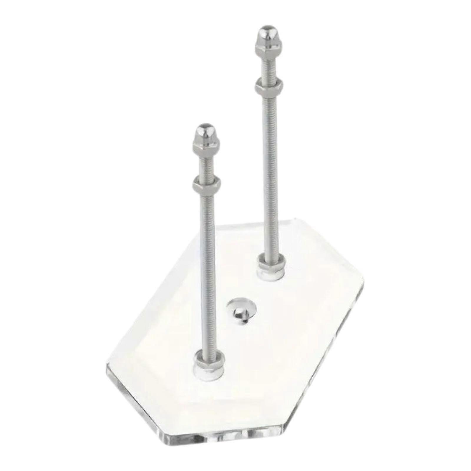Skateboard Wall Mount, Skateboard Deck Display Holder, Vertical Floating Effect, Stable Support, Bearing Shelf, Skateboard Hanger Clear