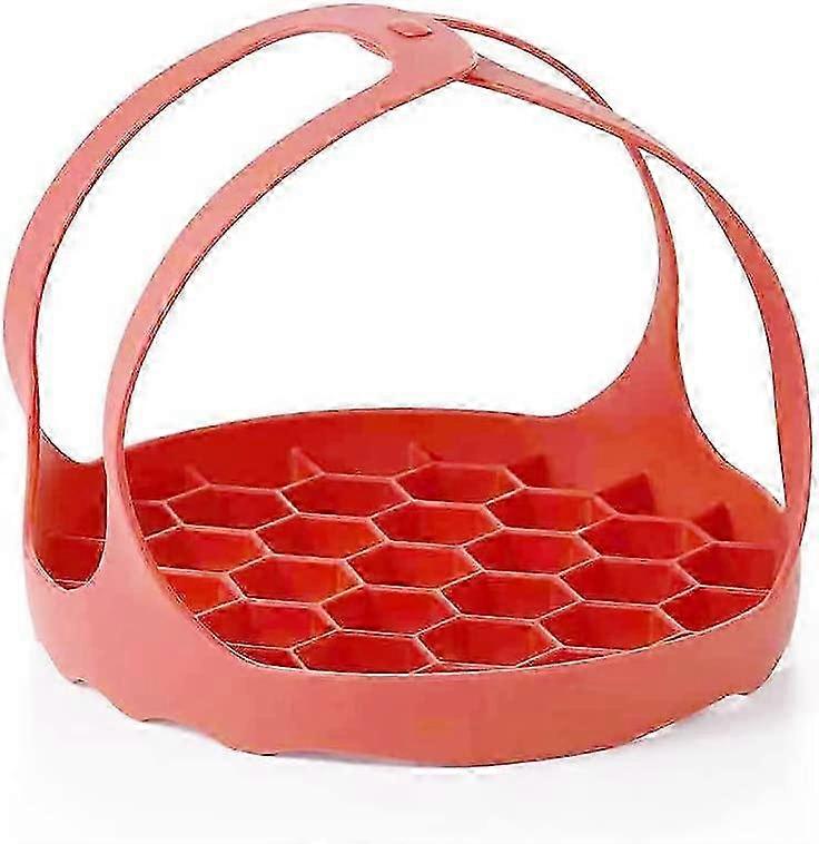 Silicone Sling for Instant Pot, 6 Qt/8 Qt Multi-Function Pressure Cooker Sling, Anti-Scald Cookware and Steamer Rack Compatible with Certain