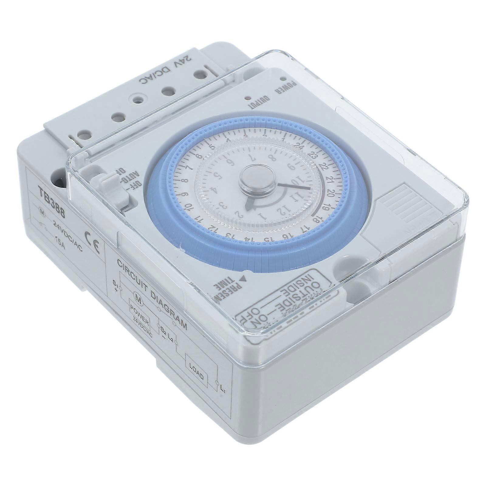 Mechanical Kitchen Timer with DC Portable Control for Cooking, Baking, Eggs, Pancakes, and Cookies – Easy to Use and Energy Efficient Design