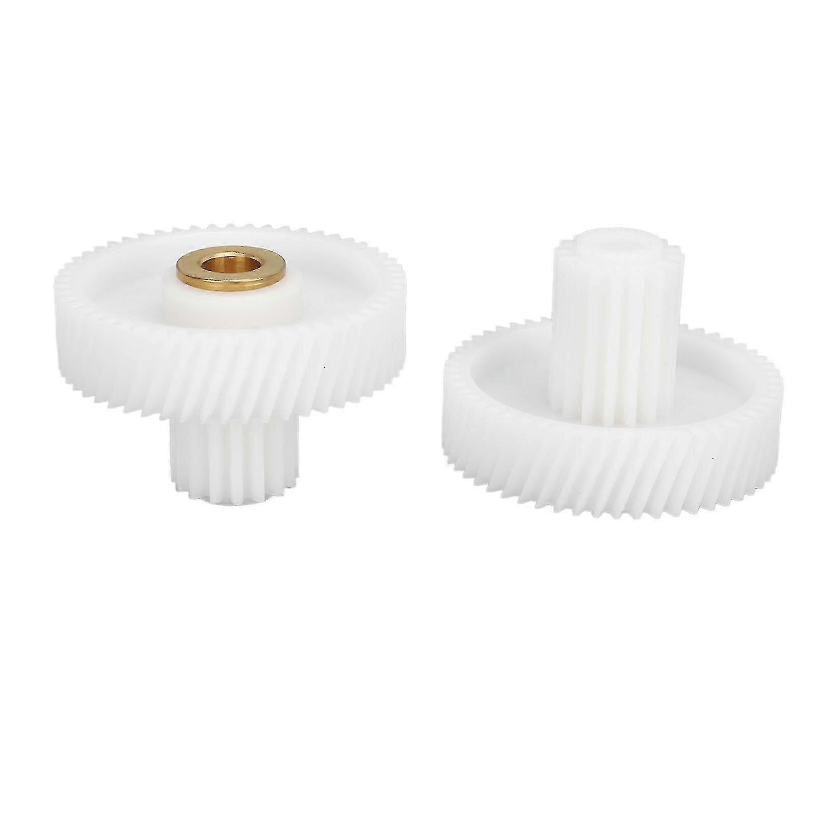 2pcs Multifunctional Plastic Meat Grinder Gear High Compatibility for Sausage Machine Chili Cooker