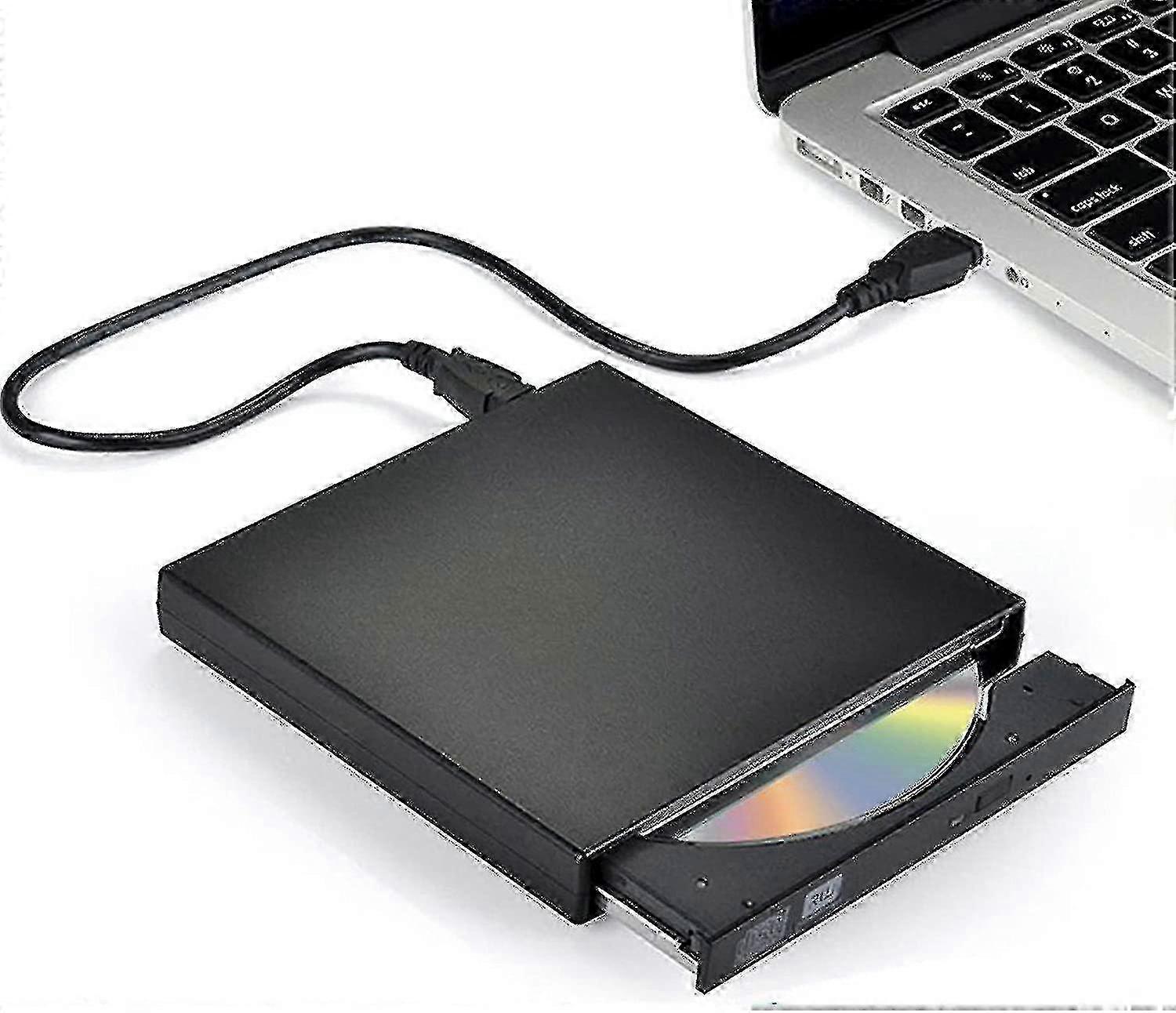 External DVD Drive with CD Burner, USB Connection