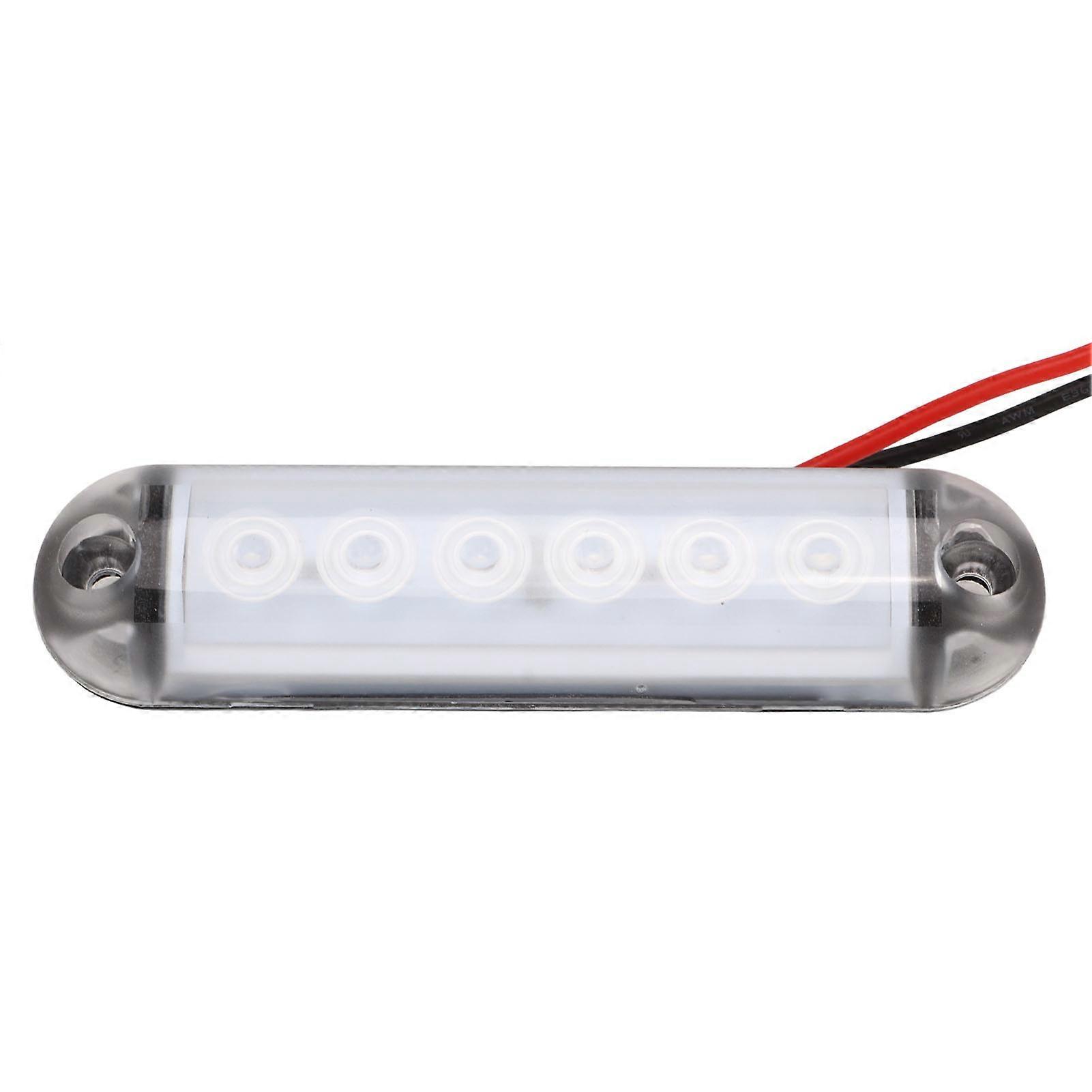 4 قطع LED أضواء علامة جانبية داخلية 12 فولت مادة كمبيوتر مستقرة مناسبة لليخوت السفن RV