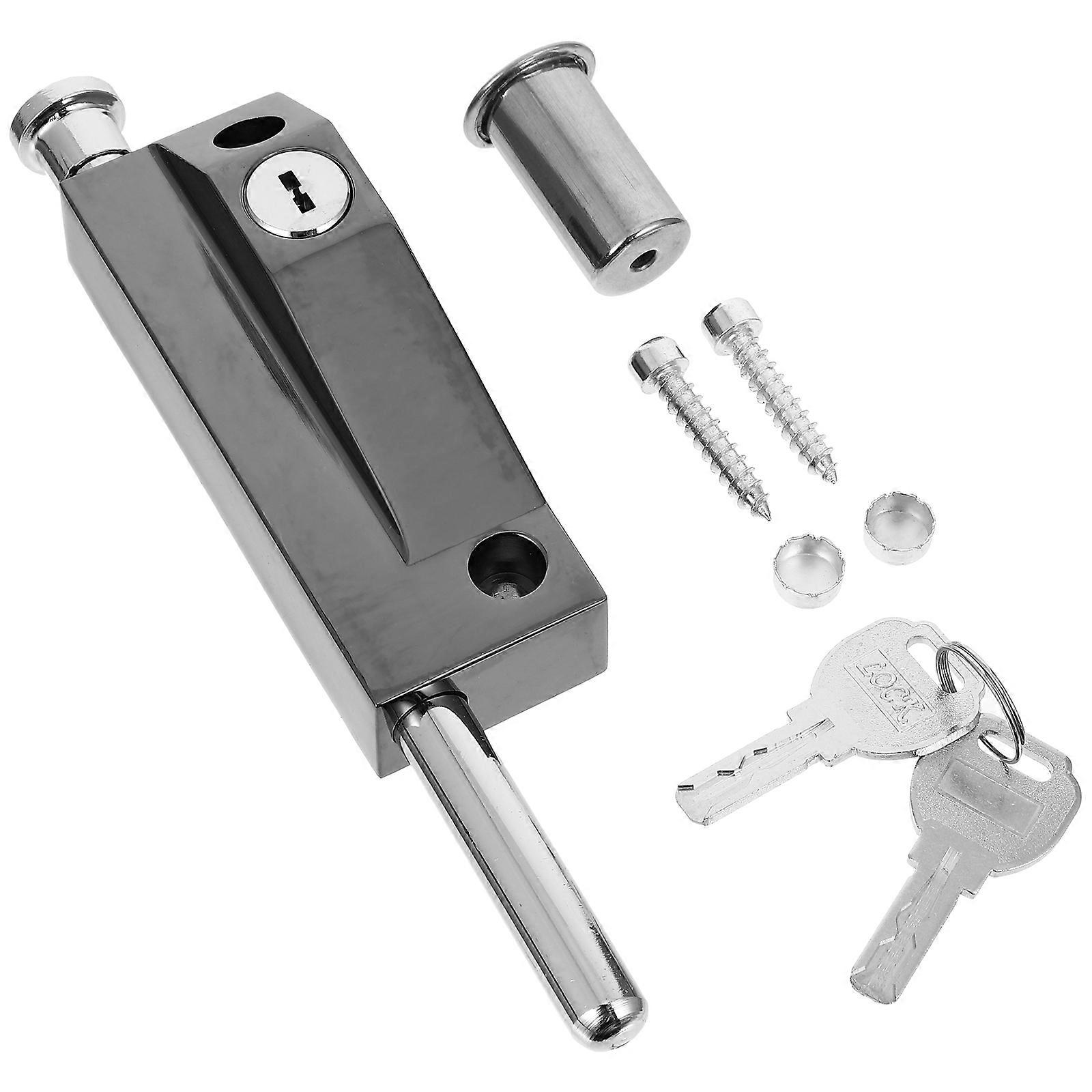Door Zinc Alloy Security Slide Bolt Lock Spring Latch Spring Lock