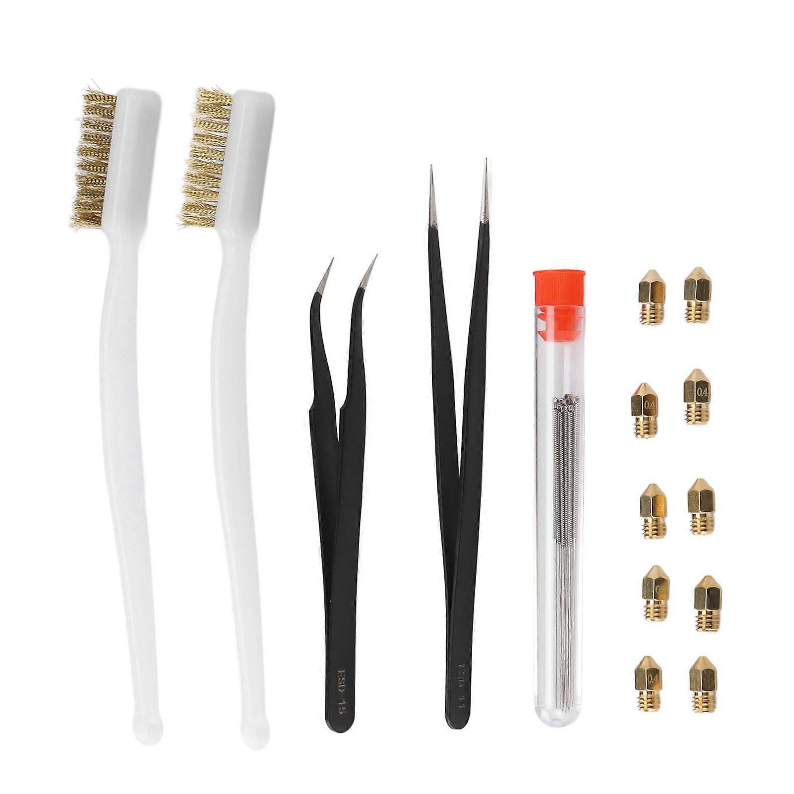 Nozzle Cleaning Kit Suspension Precise Hole Position Small Volume Nozzle Cleaning Needle Kit