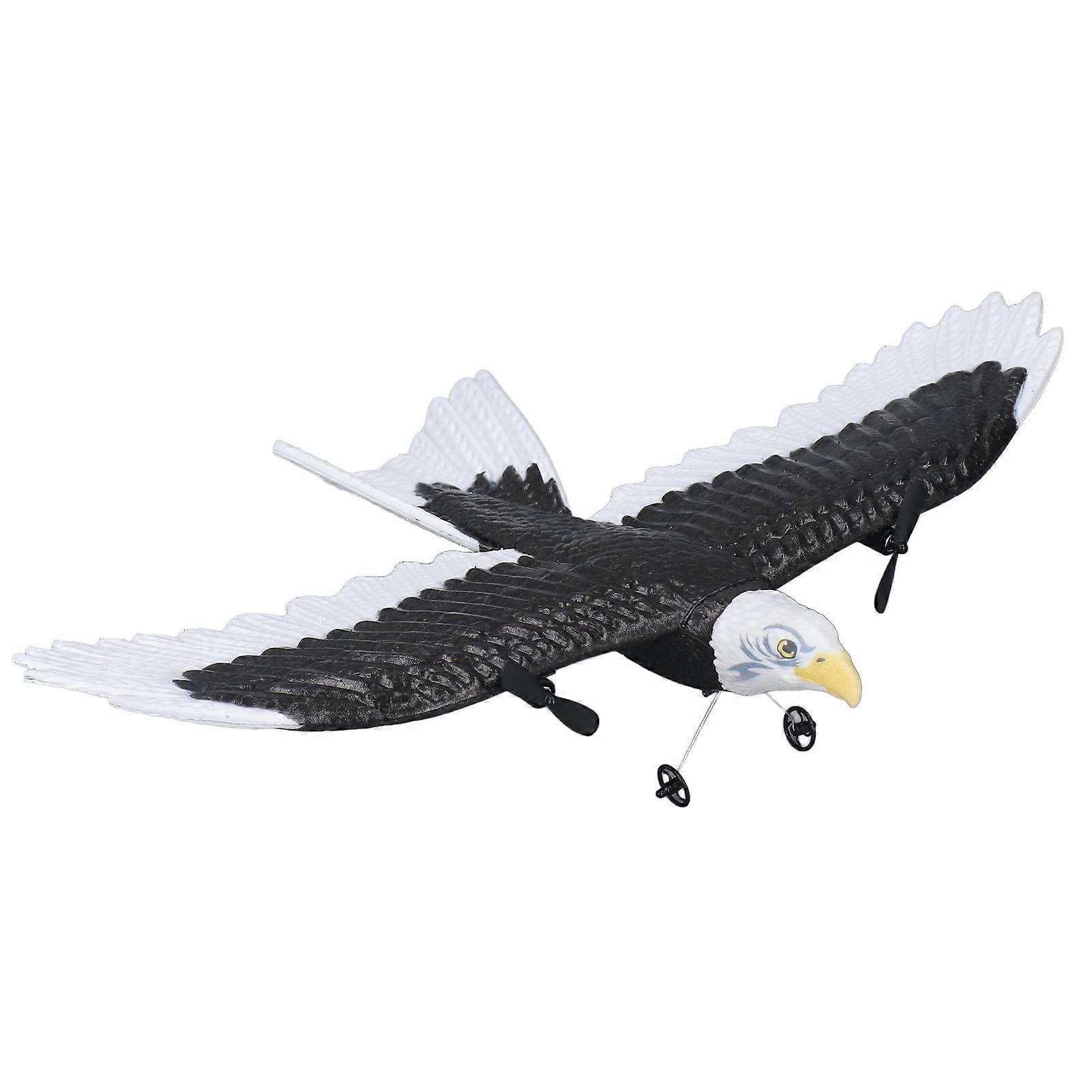 Bird Plane Toy 2 Channels Broken Resistant Remote Control Bird Airplane for Children 