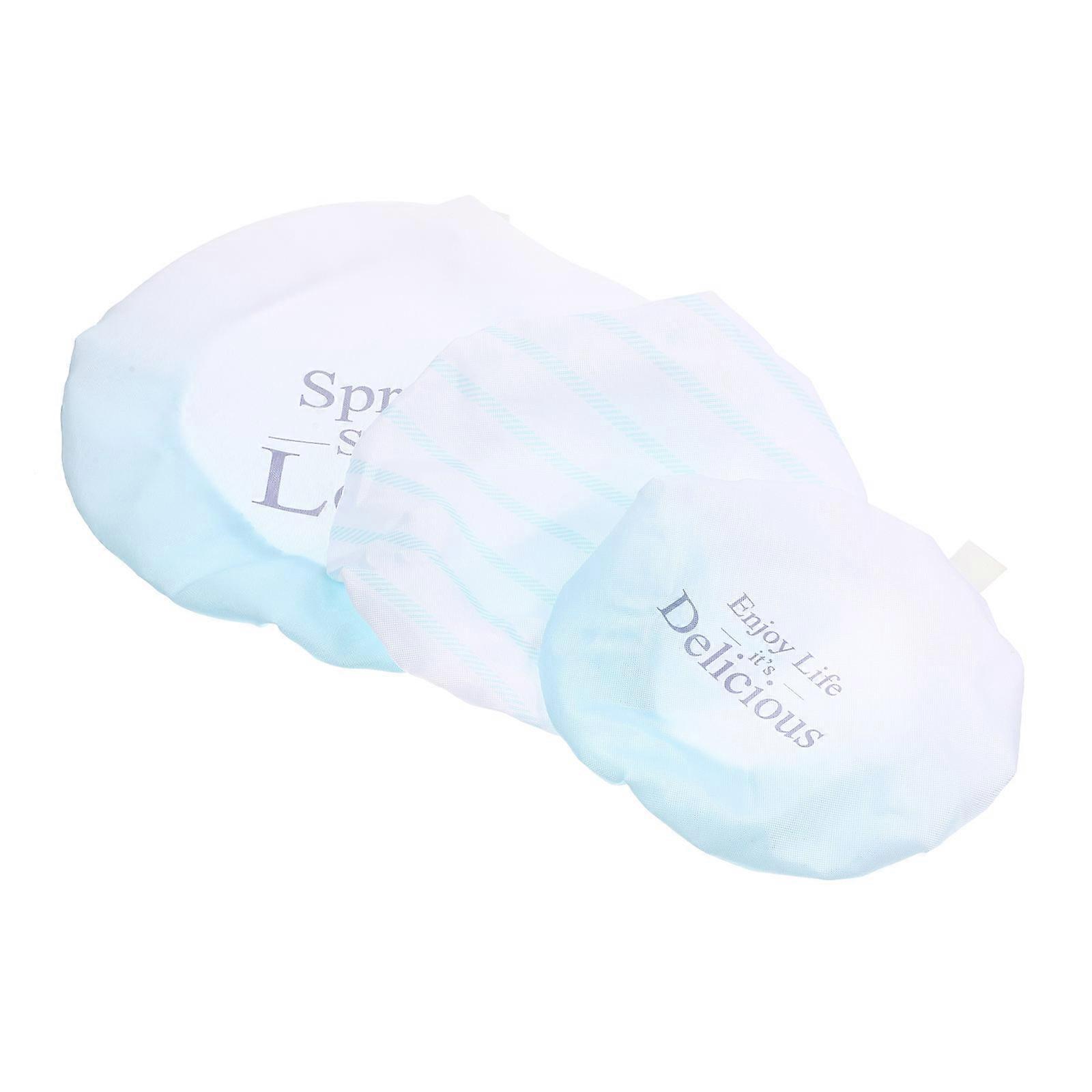 Food Storage Bowl Covers Elastic Reusable Outdoor Parties 23.00X23.00X0.10CM 3Set