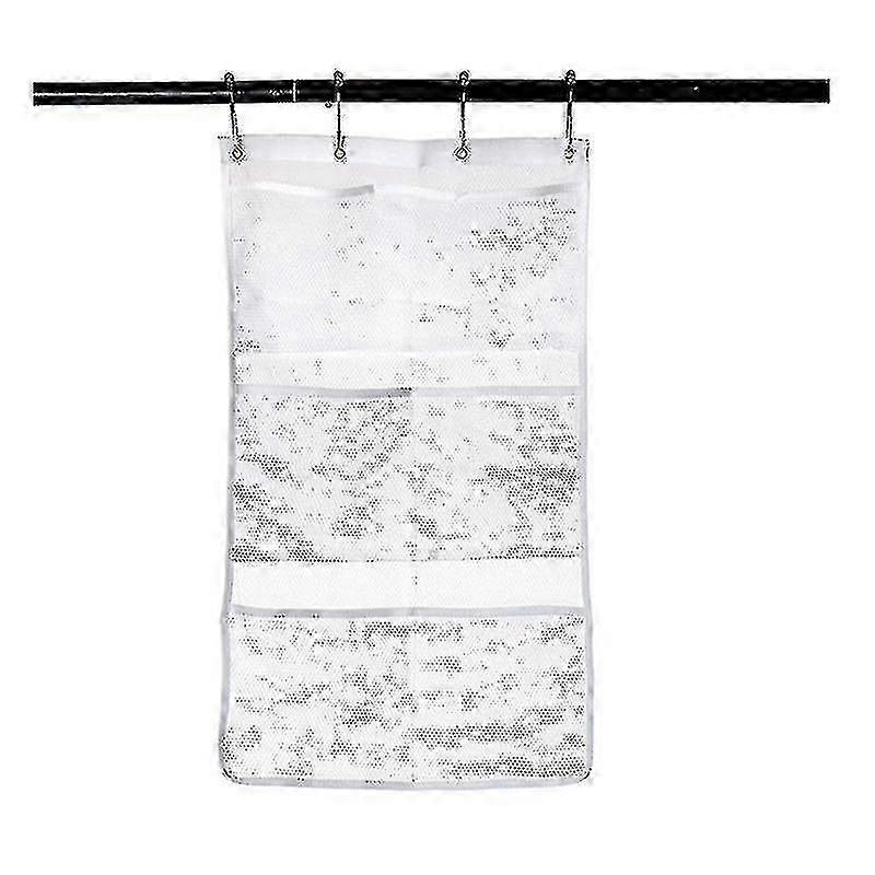 Mesh Shower Organizer Hanging Mesh Pockets Jiujiuso