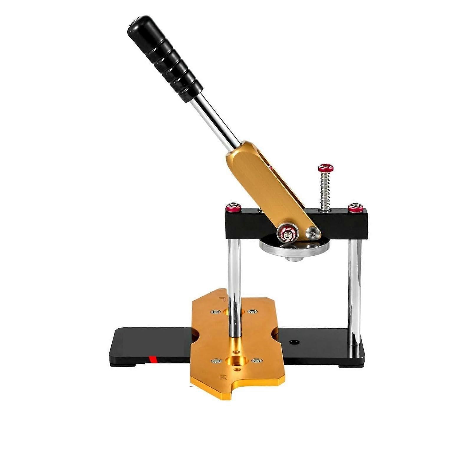 DIY button maker machine set with 100 parts  circle cutter  tools, 25–75 mm (37mm)