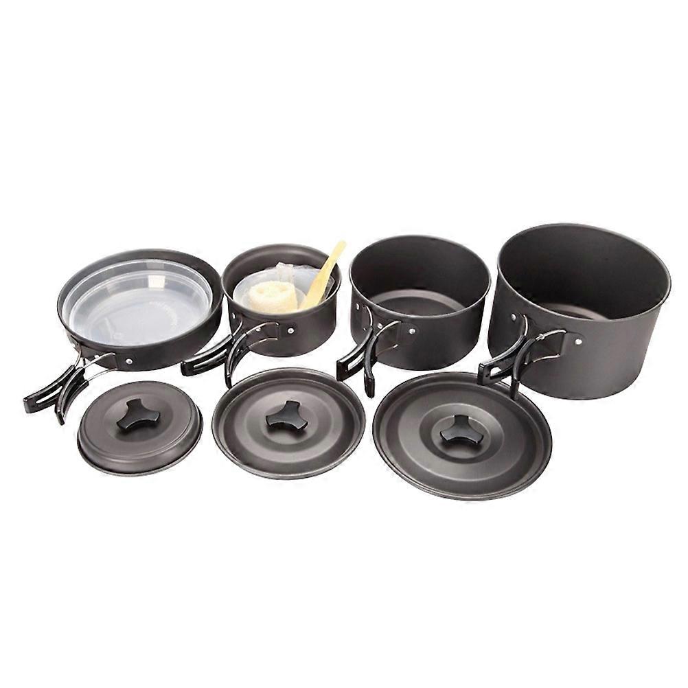 Picnic Tableware Set Outdoor Portable Tableware Camping Utensils For Hiking 200*52mm Frying 1Set